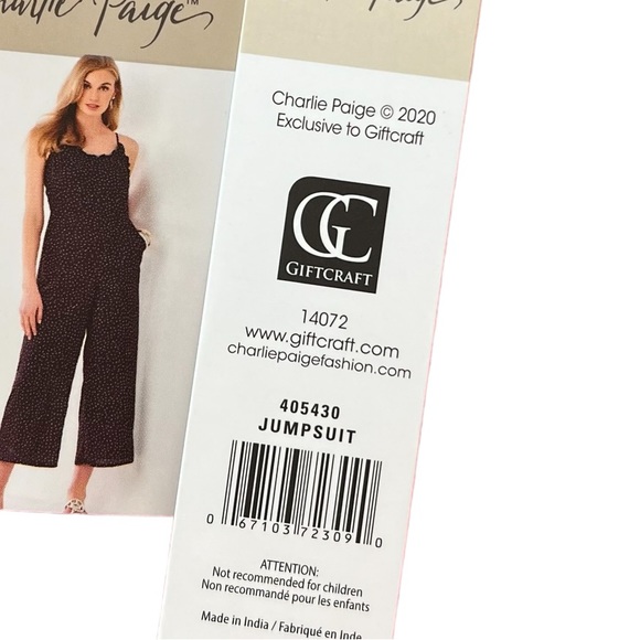 Charlie Paige Jumpsuit - Red and White Polka Dot NWT - Picture 8 of 9